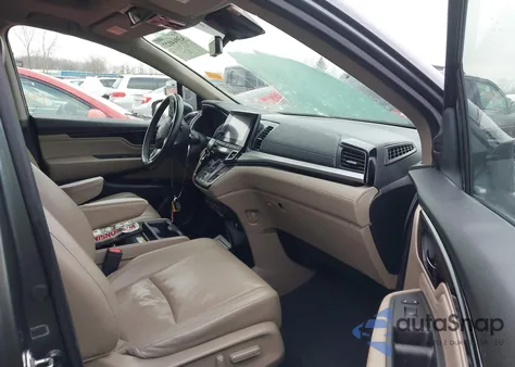 2018 Honda Odyssey Elite from USA, damaged, VIN 5FNRL6H93JB091725